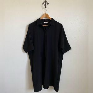 Oriane Black Batwing Maternity Dress Sz. S